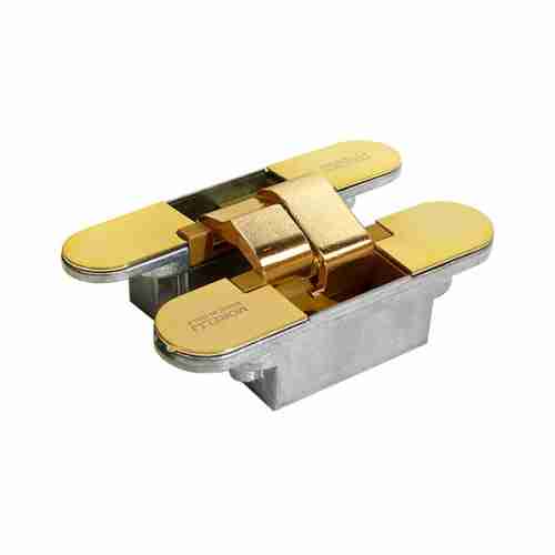 Комплект 8 шт. - Петля дверная скрытой установки Morelli HH-3 PG золото