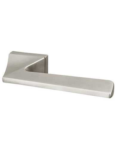 Комплект: Ручки Armadillo IRON UCS SN-3+Завертка+Бесшумный замок и Петли Fuaro/матовый никель