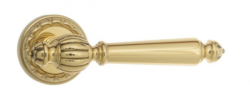 Ручка дверная межкомнатная Venezia Pellestrina D2 полированная латунь