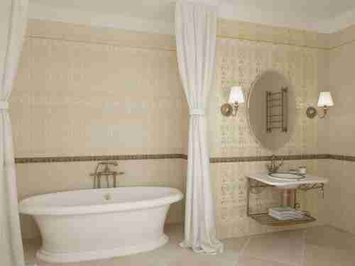 Плитка настенная Kerama Marazzi Аккорд белый грань 9010 8,5х28,5х9,2