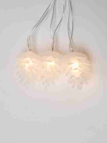 Светодиодная гирлянда Uniel шишки 220V белый ULD-S0280-020/DTA Warm White IP20 PINE CONES 09582