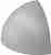 Угловой элемент Paradyz Inwesta Gamma Szara Profil wypukly E Glossy 0,3х0,3
