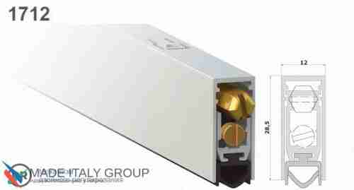 Автоматический порог врезной Venezia 1712/1000-900 мм/44 Дб, регулировка 2 уровня