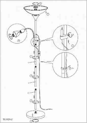 Торшер Eglo Up 2 82843