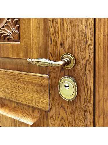 Ручка дверная Armadillo (Армадилло) межкомнатная R.CL55.Bella (Bella CL2) OB-13 античная бронза  Набор 8