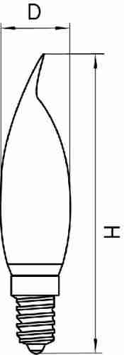 Лампочка светодиодная филаментная Lightstar 933604