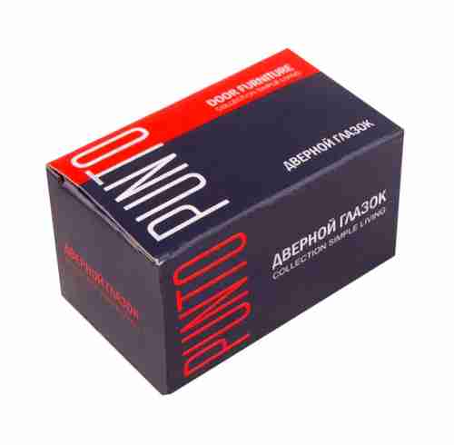 Глазок дверной Punto DVP3/NEW, 16/140/50x90 (оптика пластик, угол обзора 140) CP хром