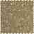 Мозаика Lantic Colonial Mosaics Collection L241712651 Gravity Aluminium Hexagon Gold 31х31