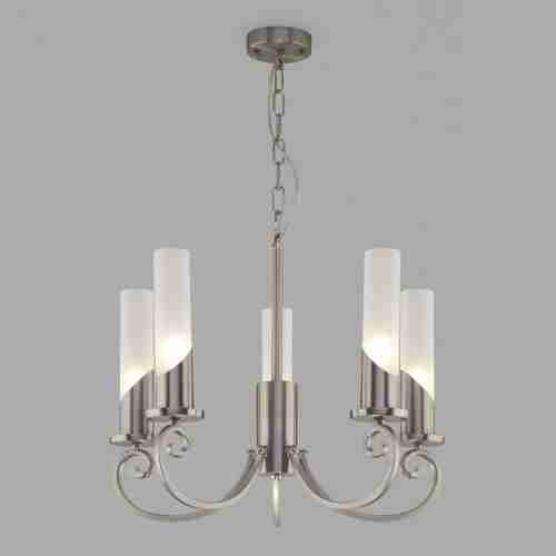 Подвесная люстра Eurosvet Banci 60117/5 никель