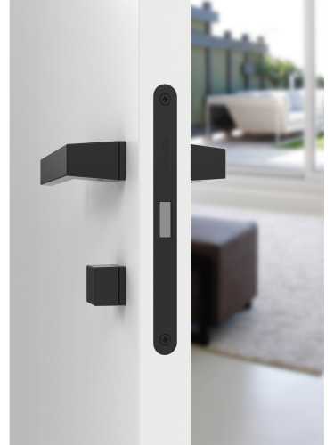 Ручка дверная Armadillo (Армадилло) межкомнатная K.ART30.CLARITY BL-26 черный  Набор 9