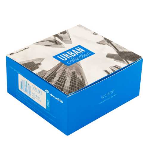 Завертка дверная сантехническая Armadillo WC-BOLT BK6 UCS СР-8 Хром