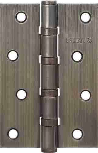Комплект 8 шт. - Петля дверная универсальная стальная Punto 4B 100х70х2.5 AB бронза