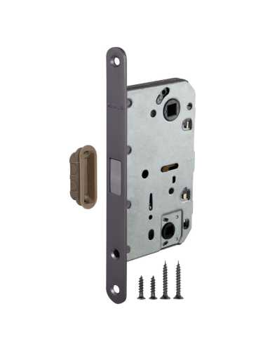 Ручка дверная Fuaro (Фуаро) межкомнатная K.SL52.PRIME (PRIME SL) GR-23 графит  Набор 6