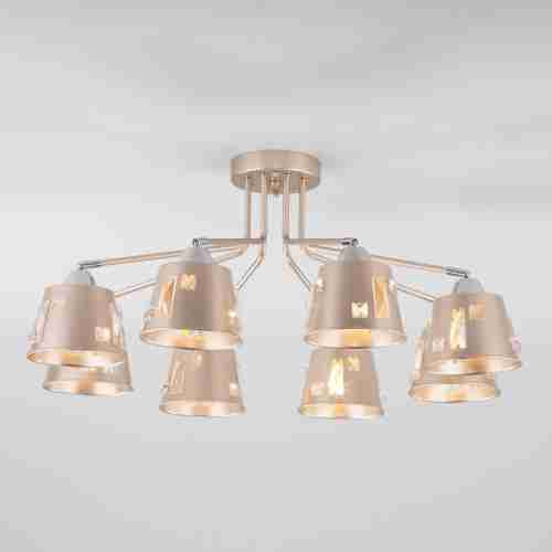 Потолочная люстра Eurosvet Benna 70105/8 шампань