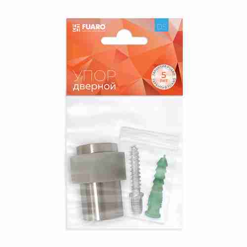 Упор дверной напольный DS-14 SN матовый никель