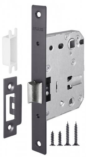 Замок дверной межкомнатный под фиксатор Fuaro F72-50 GR графит