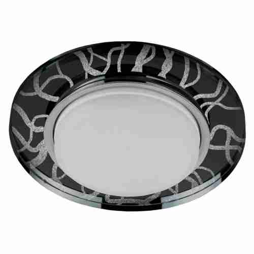 Встраиваемый светильник ЭРА GX53 DK80 WH/BK Б0019575