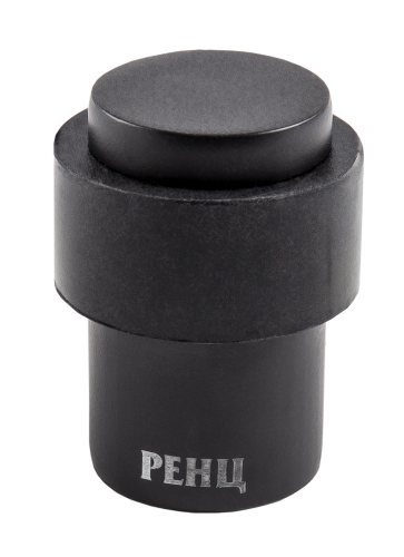 Ограничитель дверной напольный RENZ INDS 34 Black/Black черный / черный