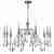 Подвесная люстра Lucia Tucci Maya 4450.10 Chrome