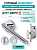 Комплект: Ручки Armadillo Urban Excalibur URB4 СР-8+Завертка+Бесшумный замок Fuaro/хром