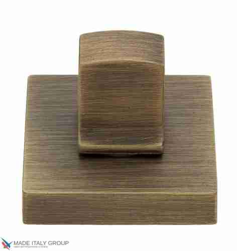 Фиксатор поворотный на квадратном основании Fratelli Cattini WC 8-BY матовая бронза