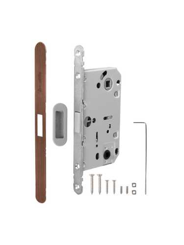 Магнитная Armadillo (Армадилло) защелка WC с ответной планкой GRAVITY.PRO G01.196.50.96 AC медь