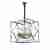 Подвесная люстра Lumina Deco Quadrato LDP 1223-4 CHR