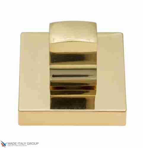 Фиксатор поворотный на квадратном основании Fratelli Cattini WC 8-OLV полированная латунь