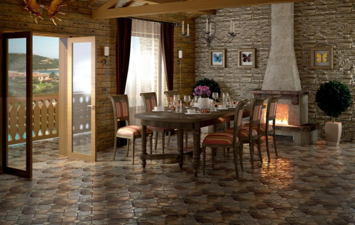Керамогранит Infinity Ceramic Tiles Courchevel Azul напольная 27х27