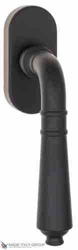 Ручка оконная Fratelli Cattini "TOSCANA" FW 7-NM матовый черный