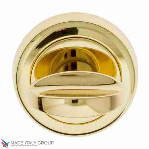 Фиксатор поворотный на круглом основании Fratelli Cattini WC-2 D1-OLV полированная латунь