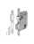 Корпус замка METLS25-50 CP хром Корпус замка METLS25-50 CP хром