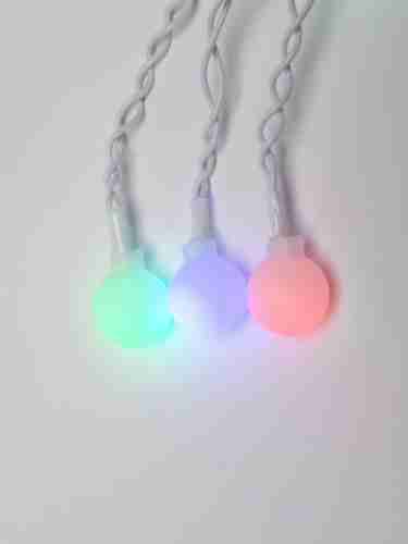 Светодиодная гирлянда Uniel занавес Радуга 220V разноцветный ULD-E2405-100/DTA MULTI IP20 RAINBOW 11130