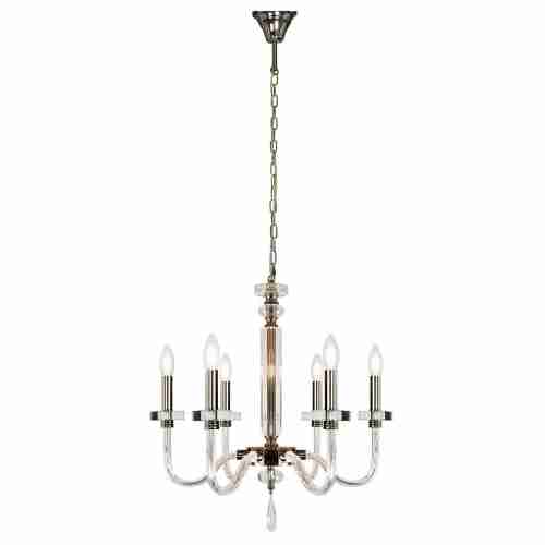 Подвесная люстра iLamp Vibe P9474-6 Nickel