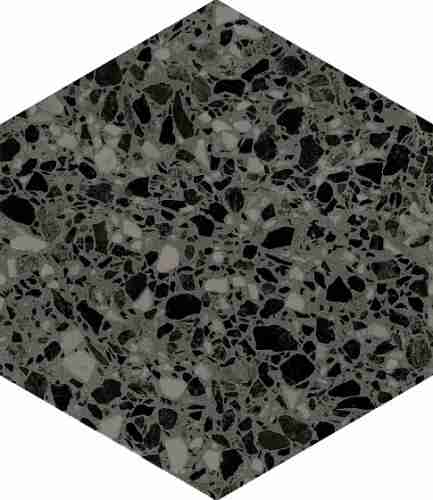 Керамогранит DNA Tiles Terrazzo Graphite 32x36.8