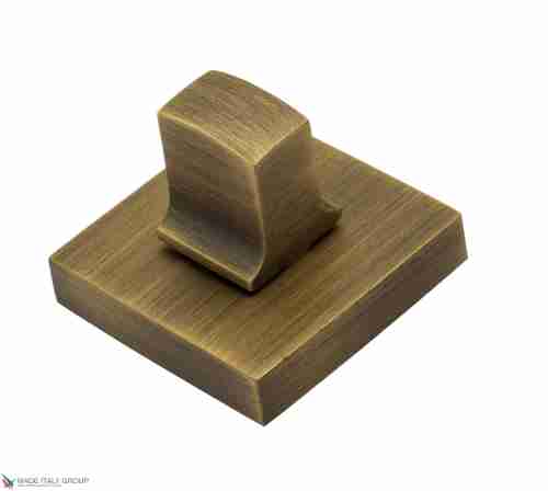 Фиксатор поворотный квадратный Venezia Unique WC-20 матовая бронза