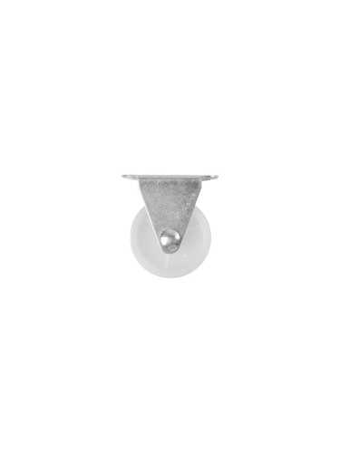 Опора Ajax (Аякс) колесная прямоходная WL/R-40P/50 kg WH пластик белый
