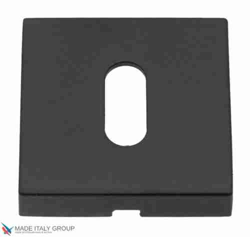 Накладка под ключ буратино на квадратном основании Fratelli Cattini KEY 8-NM матовый черный 2 шт.