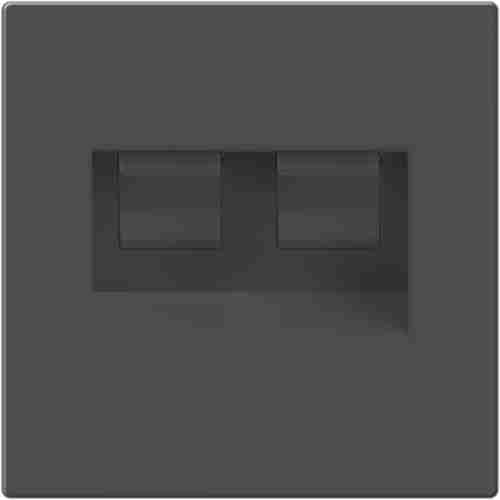 Розетка Werkel Серо-коричневый WL07-RJ11+RJ45