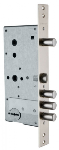 Замок врезной сувальдный с задвижкой и защёлкой Гардиан ЗВ 50.15, 4 кл. /123:159/