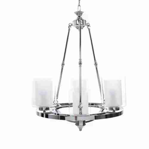 Подвесная люстра Lumina Deco Santini LDP 1220-4 CHR+WT