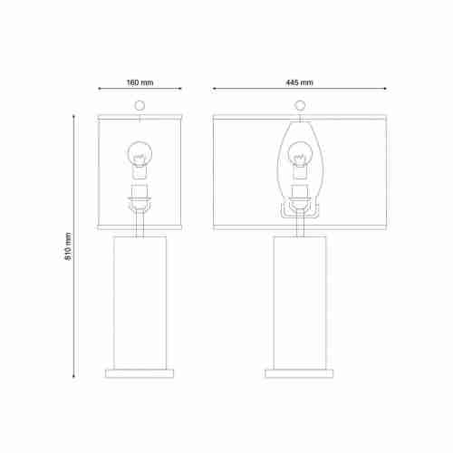 Настольная лампа Lucia Tucci Harrods T936.1