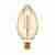 Лампа светодиодная диммируемая филаментная Eglo E27 4W 2200K янтарная 11836
