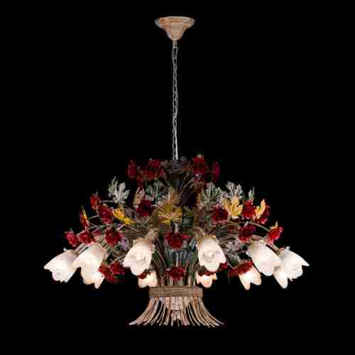 Подвесная люстра Lucia Tucci Fiori Di Rose 1760.12