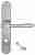 Ручка дверная Extreza VERONIKA (Вероника) 325 на планке PL01 WC Матовый хром F05