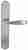 Ручка дверная Extreza VIGO (Виго) 324 на планке PL01 PASS матовый хром F05