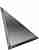 Плитка зеркальная ДСТ Треугольная графитовая с фацетом 10мм ТЗГ1-03 зеркальная 25х25