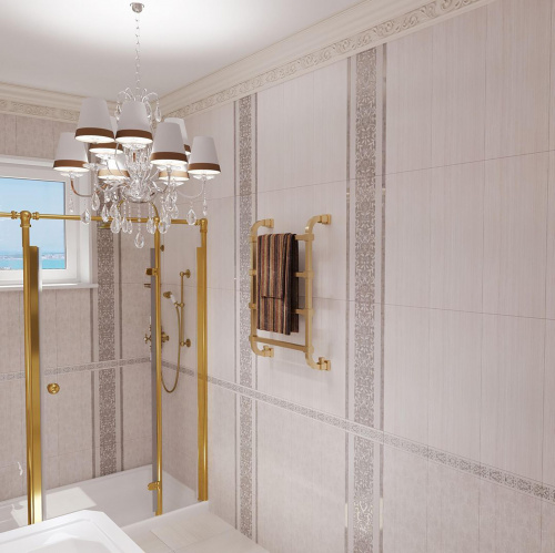 Плитка керамическая Gracia Ceramica Vivien Beige Decor 01 декор 25х60