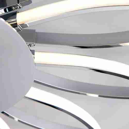 Потолочная светодиодная люстра Eurosvet 90105/13 хром