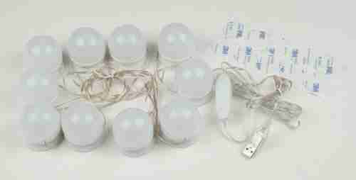 Подсветка для зеркал Uniel Backstage белый ULM-F50-8W/SW/10/DIM IP20 White UL-00006857